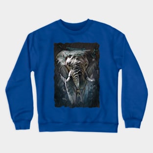 Elephant Out Of Stone Crewneck Sweatshirt